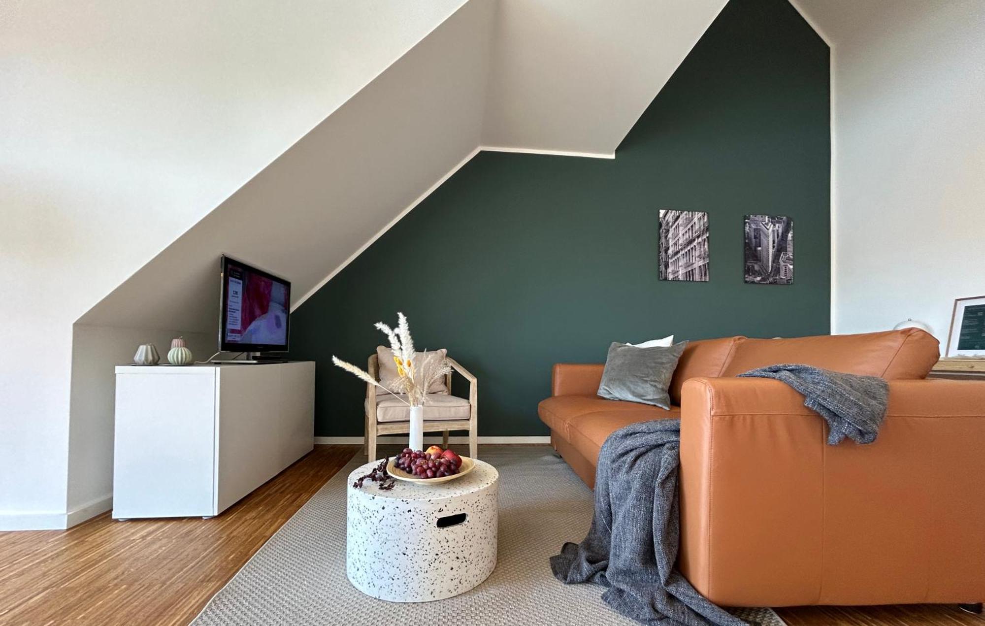 Apartamento Neues Trendy Dachgeschossloft Hanóver Exterior foto