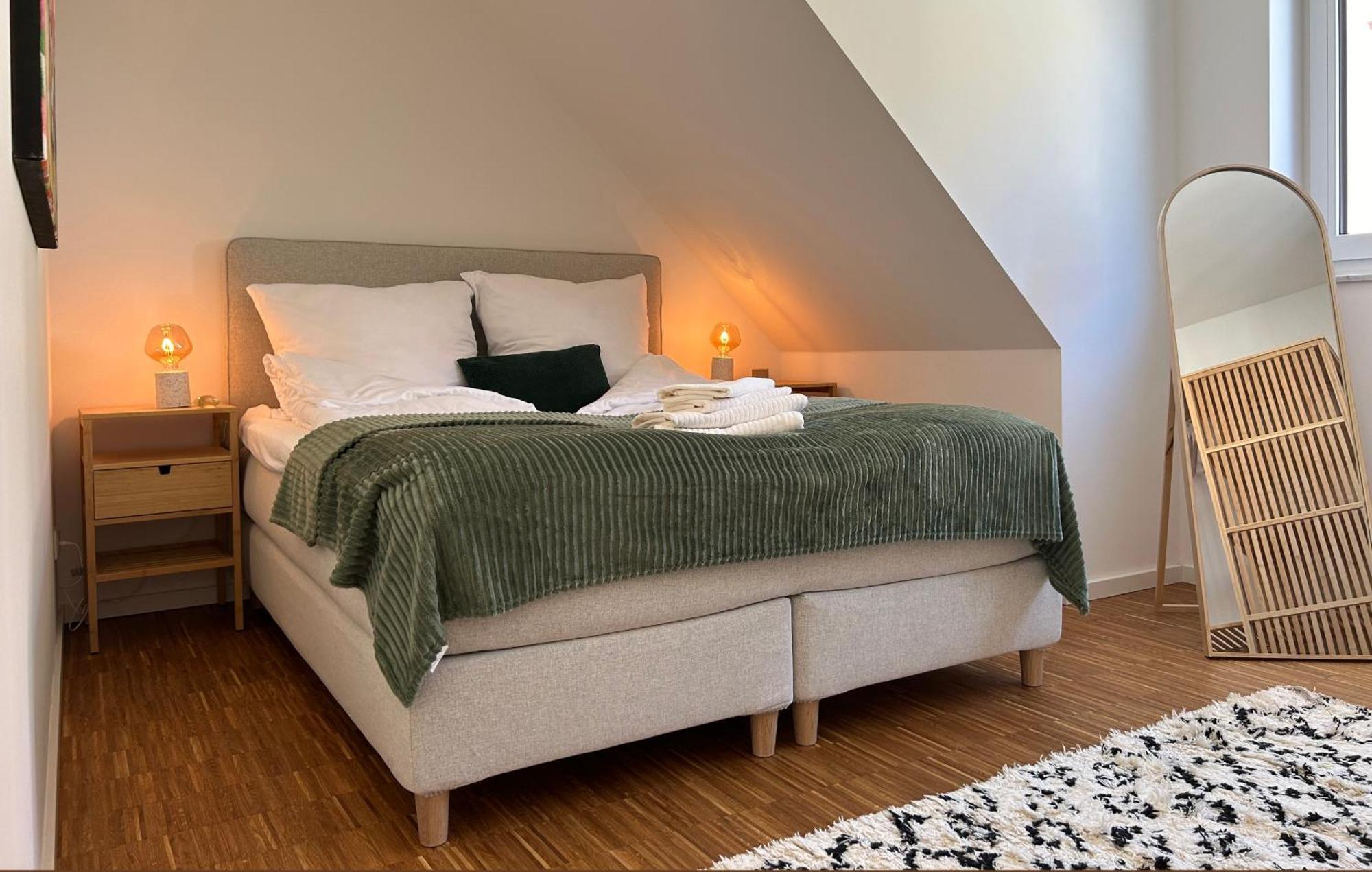 Apartamento Neues Trendy Dachgeschossloft Hanóver Exterior foto